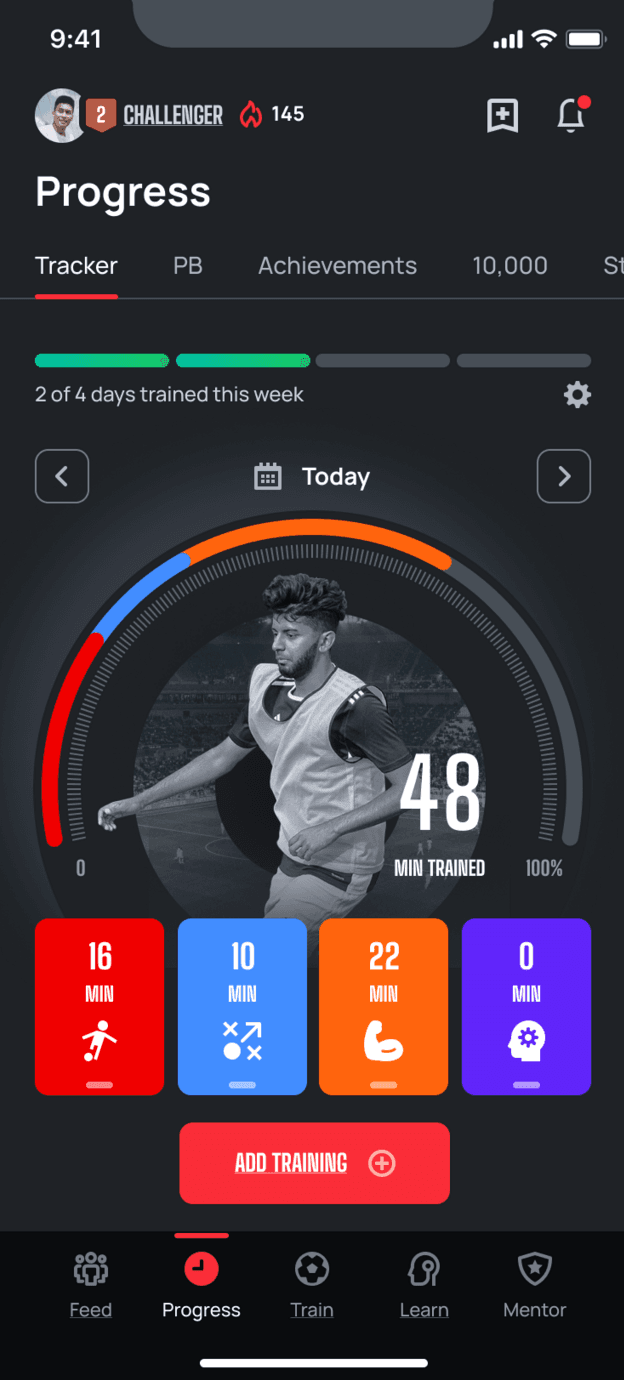 Train Effective progress tracker