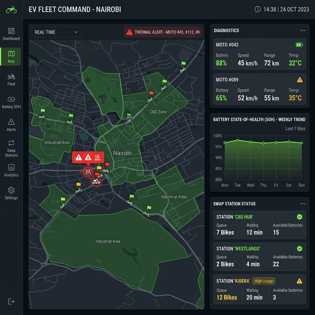 STIMA Fleet Dashboard